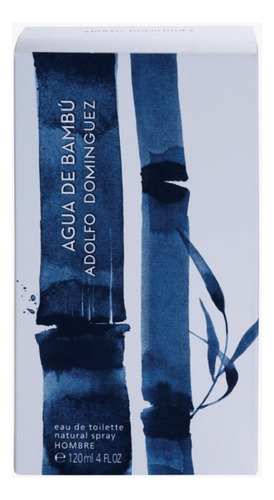 Eau De Toilette Adolfo Domínguez Agua De Bambu 120 Ml