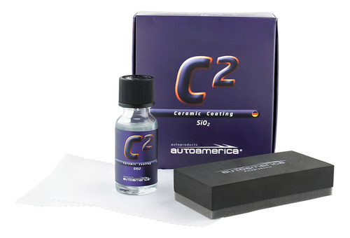 Kit Vitrificador C2 Ceramic Coating Sio2 7h 20ml Autoamerica