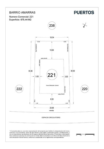 Imagen 7 de 7 de Lote Interno En Venta En Barrio Premium Amarras (etapa 1), Puertos, Escobar. Oportunidad!!! Dueño Directo.