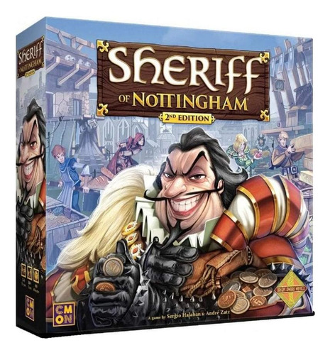 Juego De Mesa Sheriff De Nottingham 2da Edición Asmodee