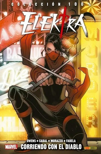 100% Marvel Elektra Corriendo Con El Diablo - Matt Owens 