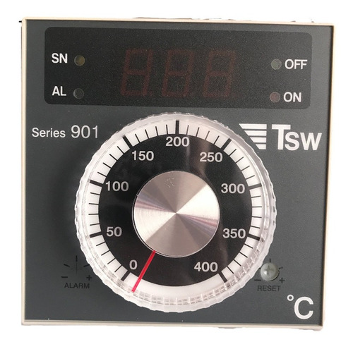 Control De Temperatura Analógico, Indicador Digital 1/4din