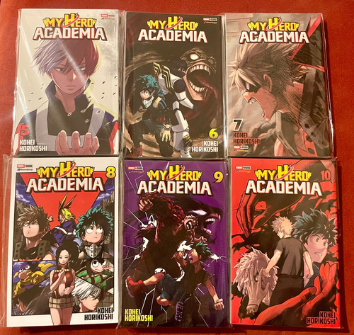 My Hero Academia Manga Pack 5 6 7 8 9 10 Panini Boku No Hero