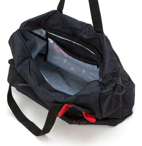 Bolsa De Hombro Mujer Dibujos Animados Multicolor. Negro Kitty Níquel Negro