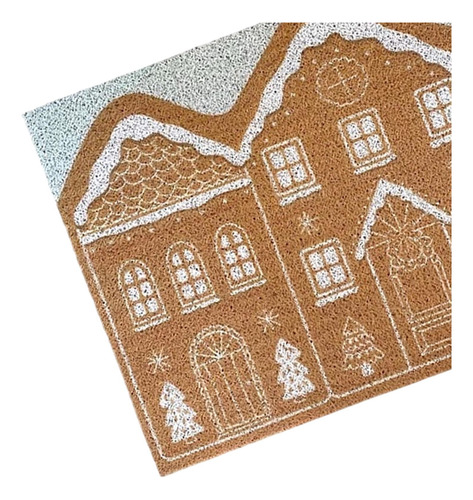 Felpudo De Bienvenida Navideño, Felpudo De 60cm X 120cm