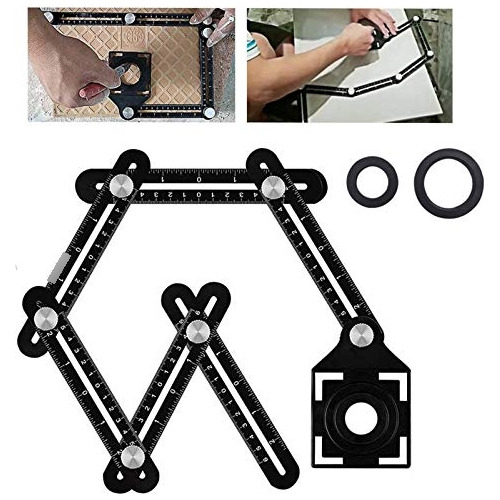Herramienta De Ángulo Múltiple, Regla De Medición De...