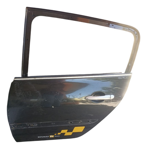 Puerta Trasera Izquierda Megane 2 Hatchback 2004 Al 2010 Trasera Izquierda Negro (Usado)