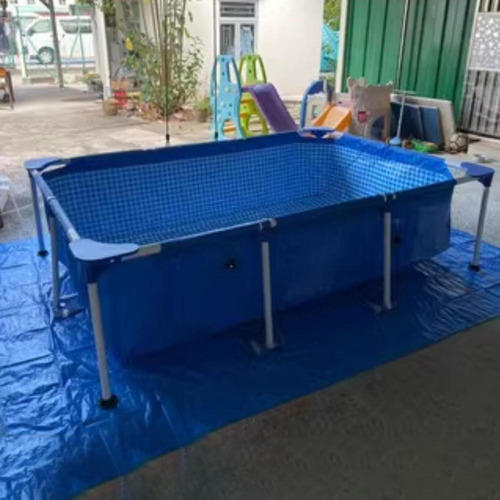 A Para Piscinas Elevadas: Juego De Lona Y Tapete 340cmx250cm