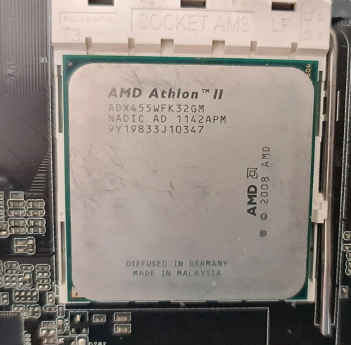 Procesador Amd Athlon Ii X3 455, 3.2ghz,  Socket Am3.
