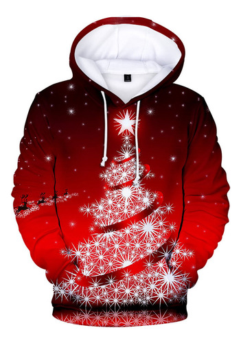 Parejas De Moda Navidad 3d Sudaderas Con Capucha Digital