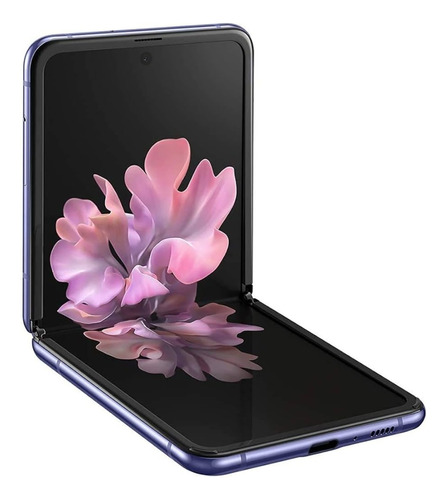 Samsung Galaxy Z Flip 256 Gb Violeta Con Franja Refabricado (Reacondicionado)