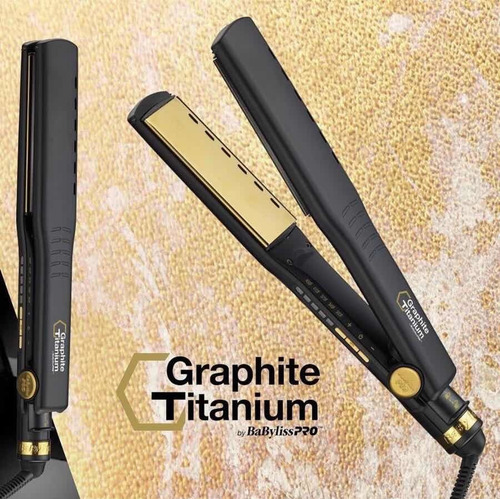 Imagen 7 de 7 de Plancha Graphite Titanium Babylisspro Profesional Hasta 450f