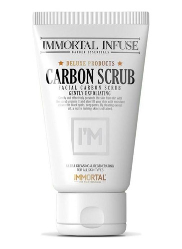 Immortal Nyc Mascarilla Carbon Scrub Facial Exfoliante 150ml