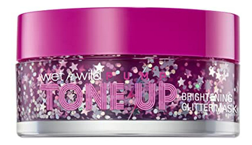 Wet N Wild Tone Up- Mascarilla Iluminadora Con Purpurina