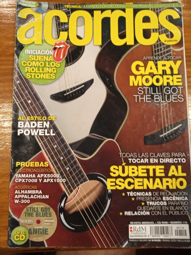 Revista Acordes Nº 119 Con Cd