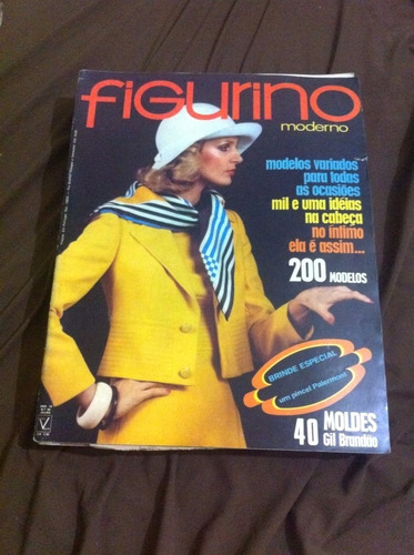 Revista Figurino Moderno Julho 1975 Nª 96 Moda Moldes 