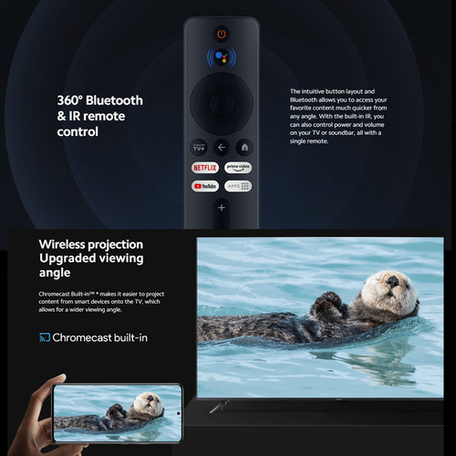 Xiaomi Mi Tv Box S 2nd Control De Voz 4k 8gb Con 2gb De Memoria Ram