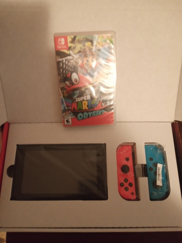 Nintendo Switch Como Nuevo + Mario Odyssey