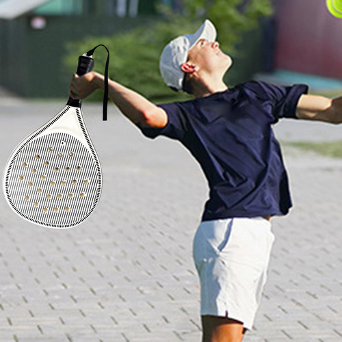 Raqueta De Pádel Para Exteriores, Tenis 1 Raqueta Con Bolsa