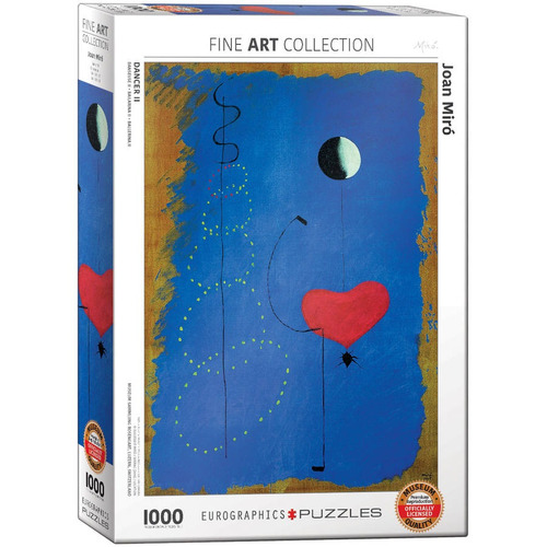Rompecabezas De 1000 Piezas De Joan Miró Bailarina Ii