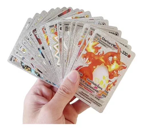 Lotes de Cartas Pokémon V, VMAX e GX Holográficas Brilhantes em Português  Sem Repetição - Escorrega o Preço