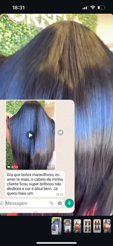 Selagem Plastique Alphahall. Alisa 100% Sem Formol