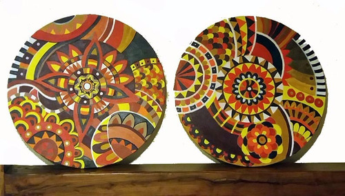 Mandalas En Madera Y Otros