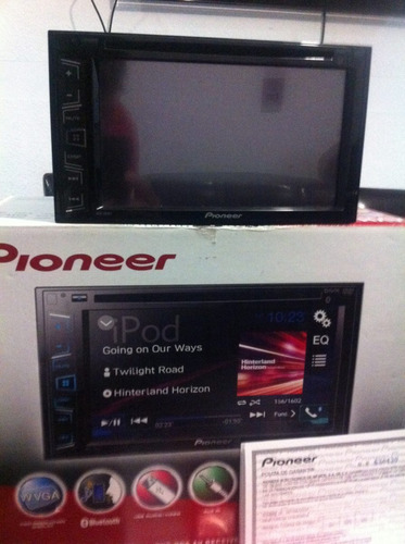 Estereo Pantalla Pioneer Avh-285bt Bluetooth, Dvd, Usb 2 Din