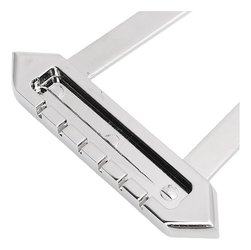 Cordal Trapecio De 6 Cuerdas Jazz Guitar Bridge, Cabeza Redo