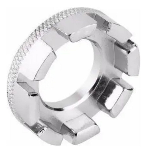 Llave de radios de bicicleta Kenli Chrome de 8 bits