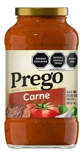 Salsa De Tomate Campbell's Prego Para Pastas Estilo Italana