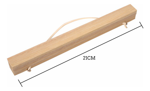 Marco Para Colgar Carteles 21cm De Madera Ramin