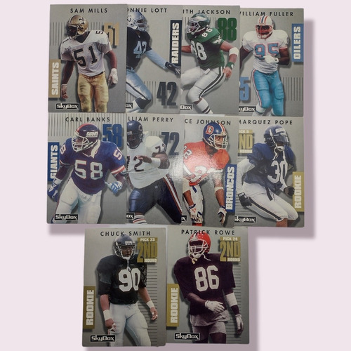 Tarjetas Skybox Nfl 1992