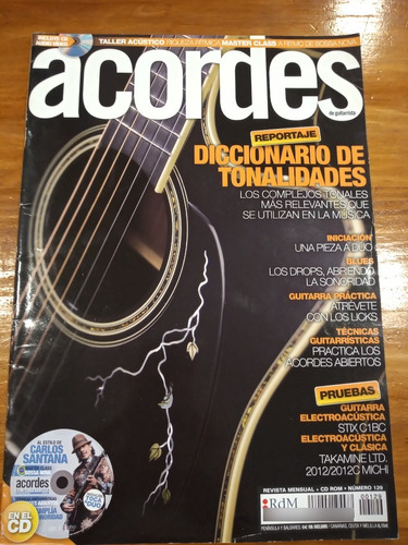 Revista Acordes  Nº 129 Con Cd 