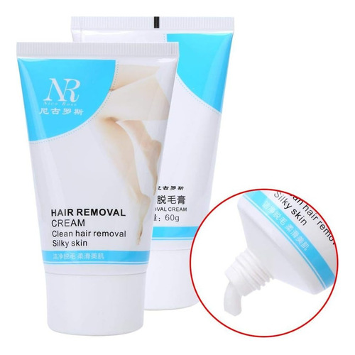 Crema Depilatoria Unisex Piel Sensible Indolora Cuerpo Pubis