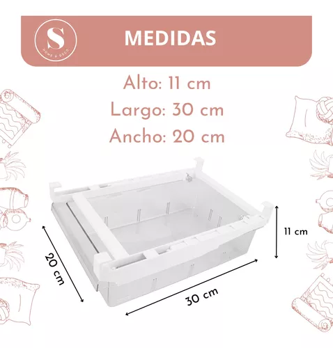 Organizador Para Refrigerador Colgante Ajustable