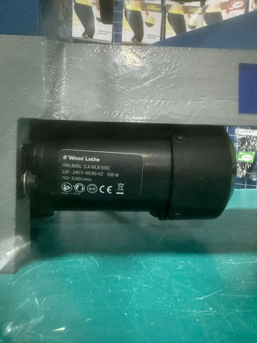 Torno De Mesa 8 Pul 550w 750/3200 Rpm 305mm C/plato Mordaza