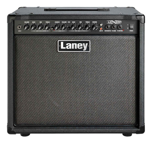 Amplificador Laney LX LX65R Transistor para guitarra de 65W color negro 120V