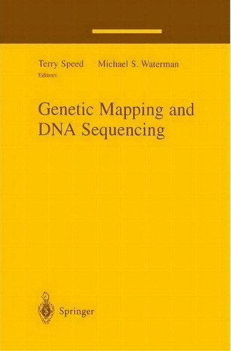 Genetic Mapping And Dna Sequencing, De Terry Speed. Editorial Springer Verlag New York Inc, Tapa Blanda En Inglés