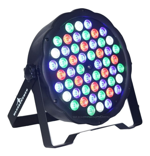 Imagen 1 de 6 de Cañon De Leds 54 Leds Rgbw 30w Audioritmico Dmx Automatico