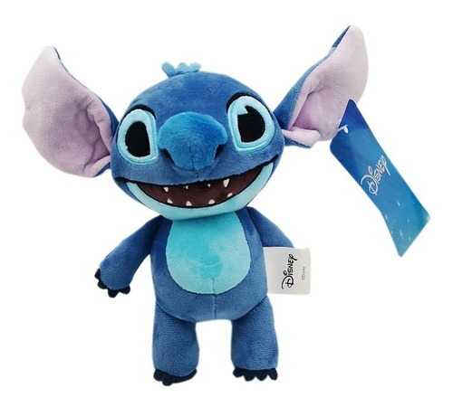 Peluche De Stitch De 20 Cm - Disney Lilo Y Stitch Color Azul