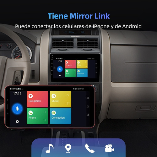 Estéreo Cámara Para Ford Escape 2008-2011 Gps Cámara Kit Fm