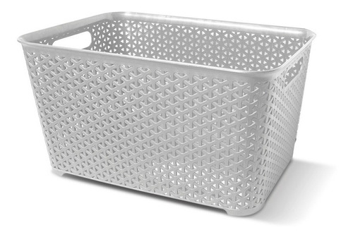 Canastos Organizador Plastico Rattan Cesto Caja Colombraro