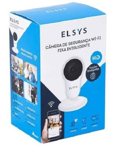 Imagem 2 de 2 de Câmera De Segurança Wi-fi Fixa Com Inteligência De Vídeo Hd
