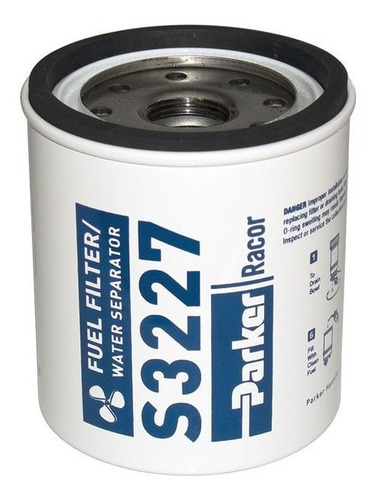 Filtro Racor Gasolina / Separador De Agua S3227, 10 Mic