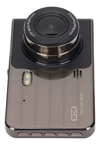 Grabadora Dash Cam 1080p Fhd Con Doble Lente, Gran Angular D