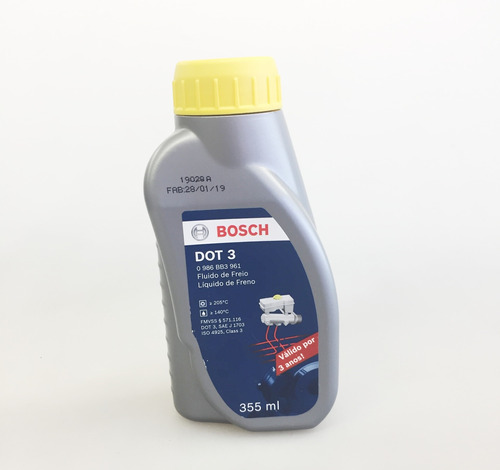 Liquido De Freno Bosch Dot 3 355ml