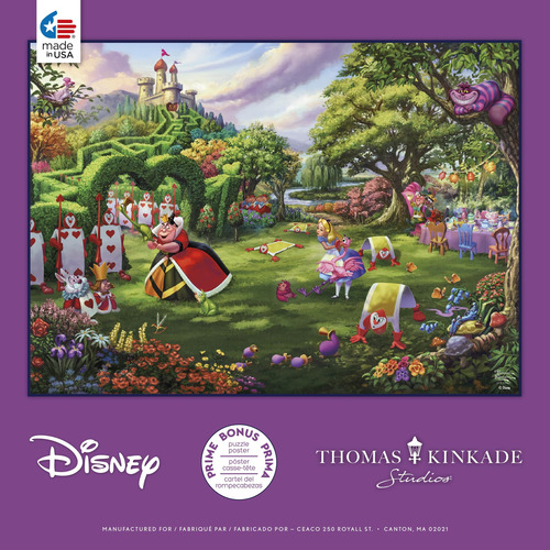 Rompecabezas Ceaco Thomas Kinkade Disney Queen Of Hearts 10