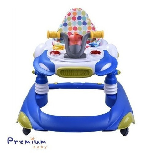 Imagen 2 de 8 de Andador Saltarín Premium Baby Moto C Bandeja, Luces, Ruedas