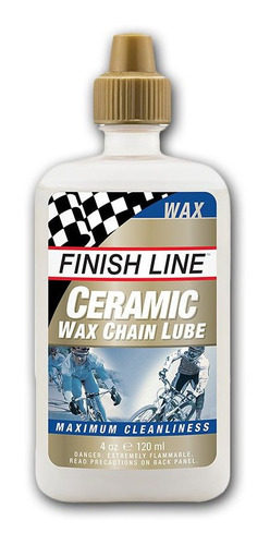 Aceite Finish Line Wax Ceramic Seco 120ml - Racer Bikes